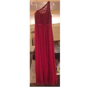 David’s Bridal Bridesmaid Dress.